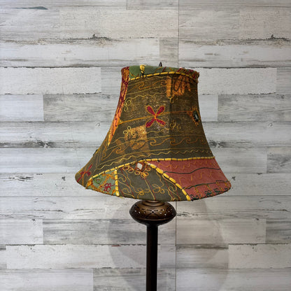 Vintage Style Metal Patchwork Floor Lamp
