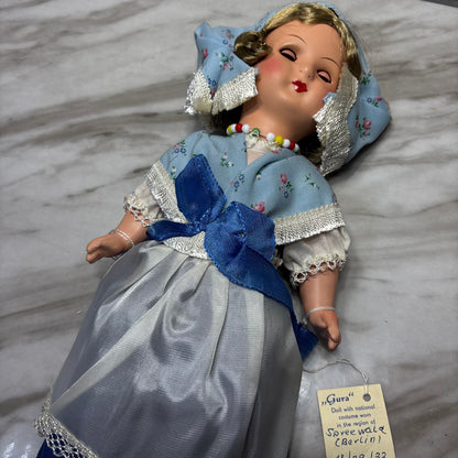 Vintage Gura German Souvenir Doll
