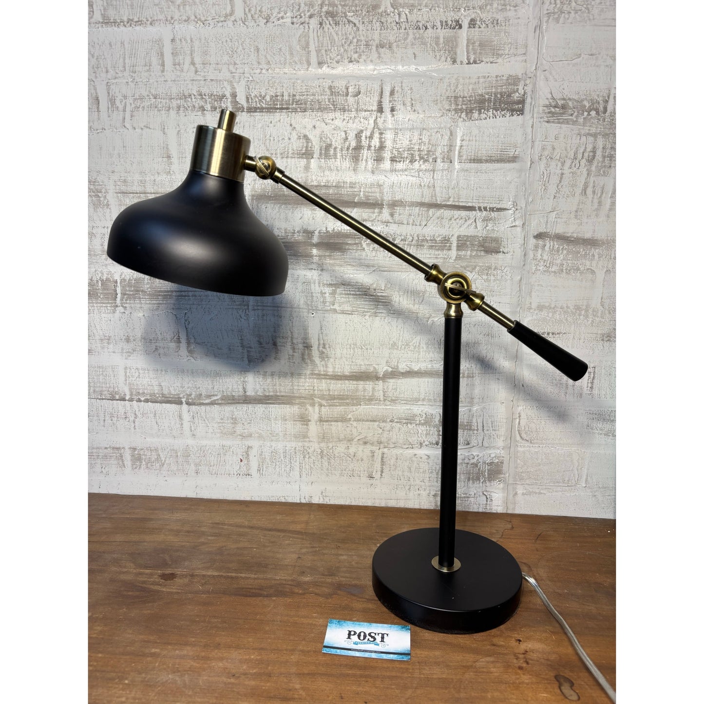 Industrial Adjustable Table Lamp