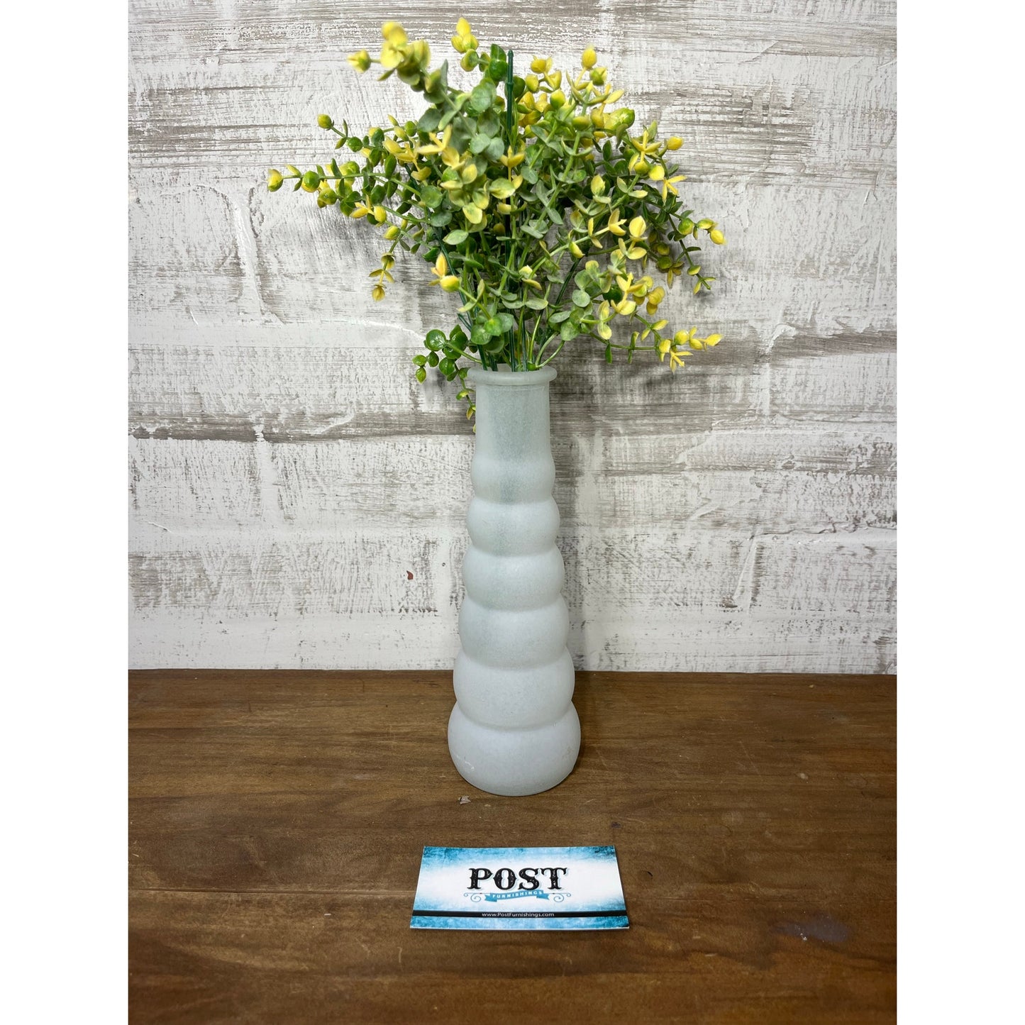 Frosted Bubble Vase