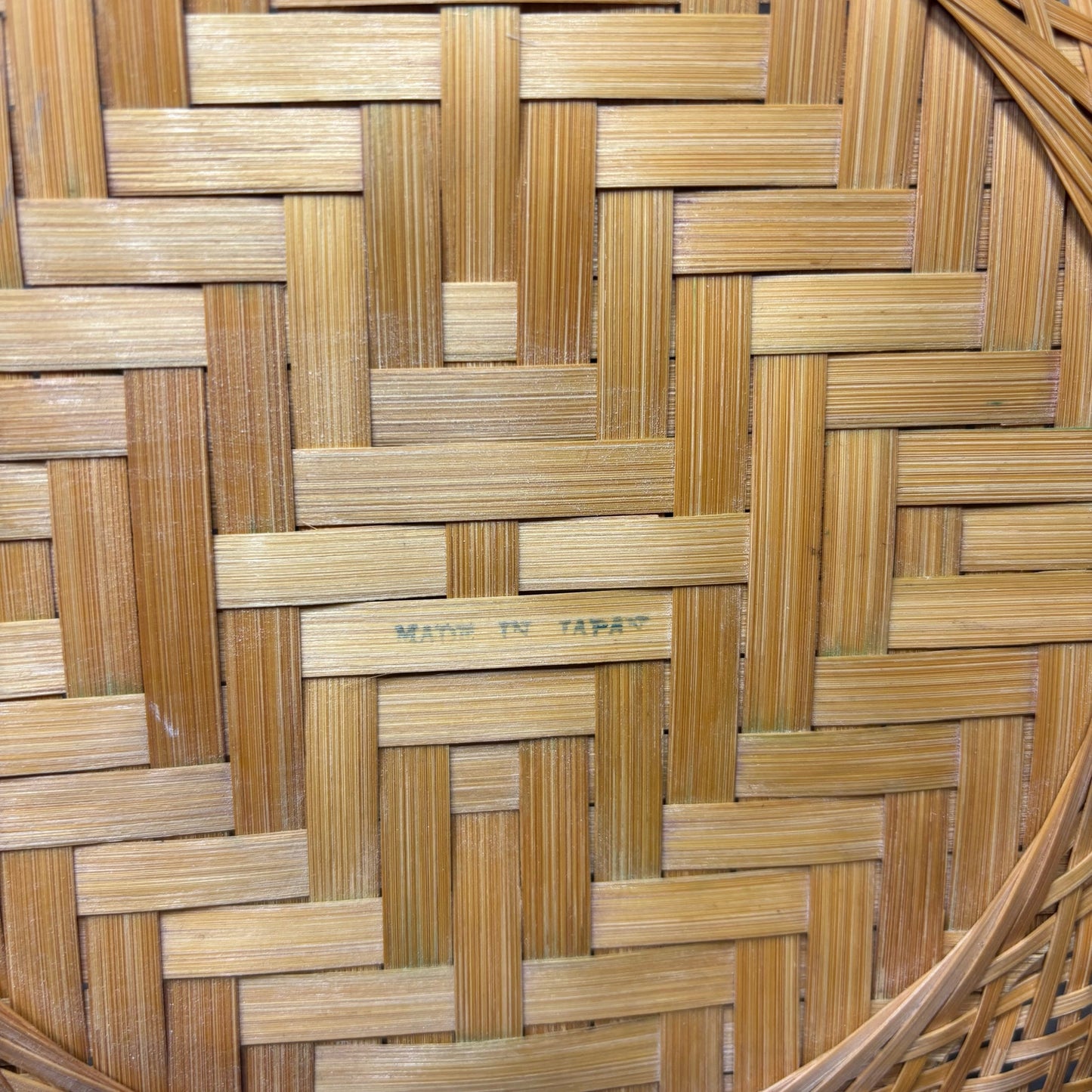 Japanese Woven Round Wall Decor