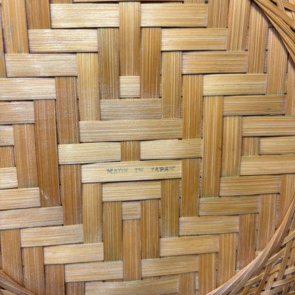 Japanese Woven Round Wall Decor