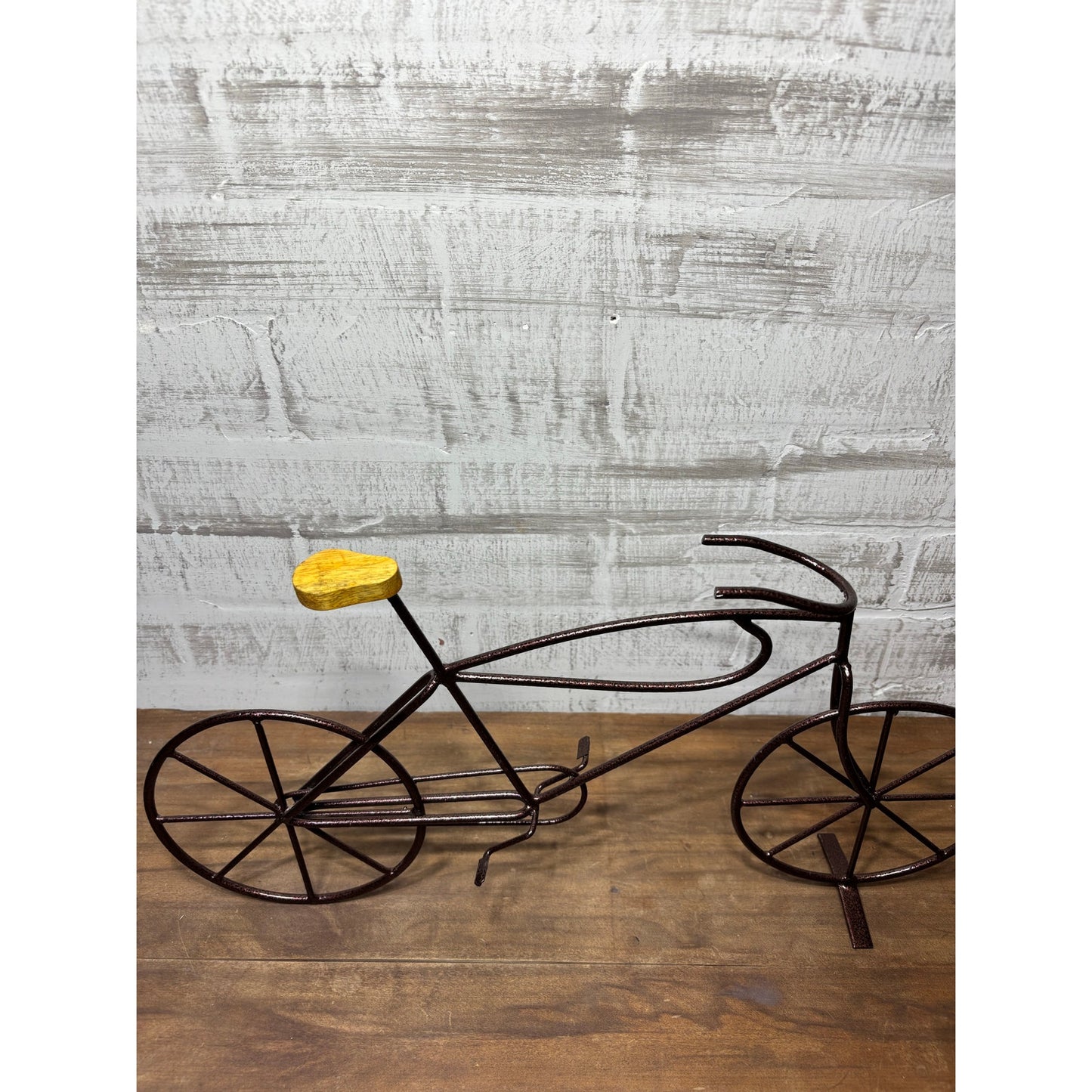 Metal Bicycle Statue