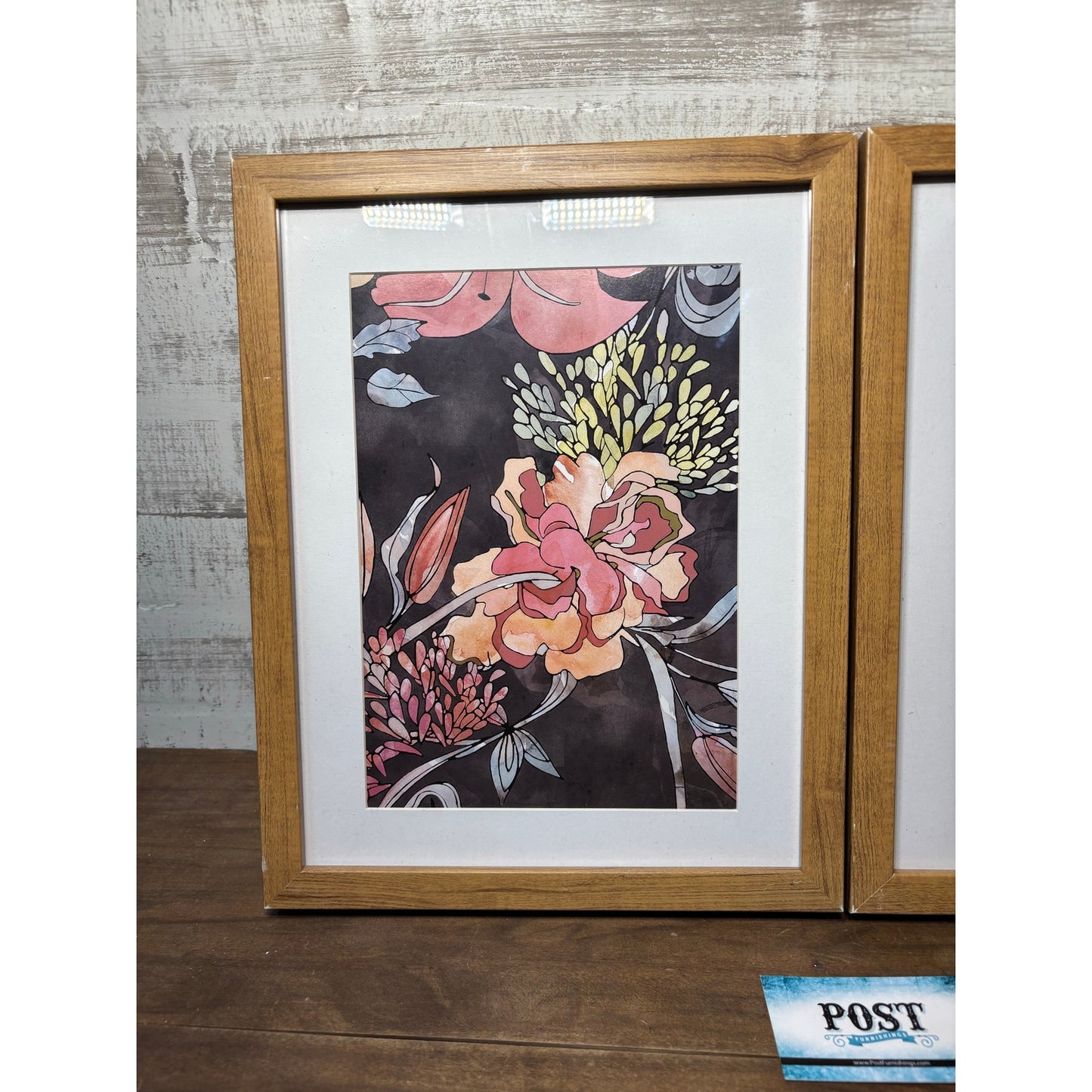 Vibrant Floral Wall Art Set