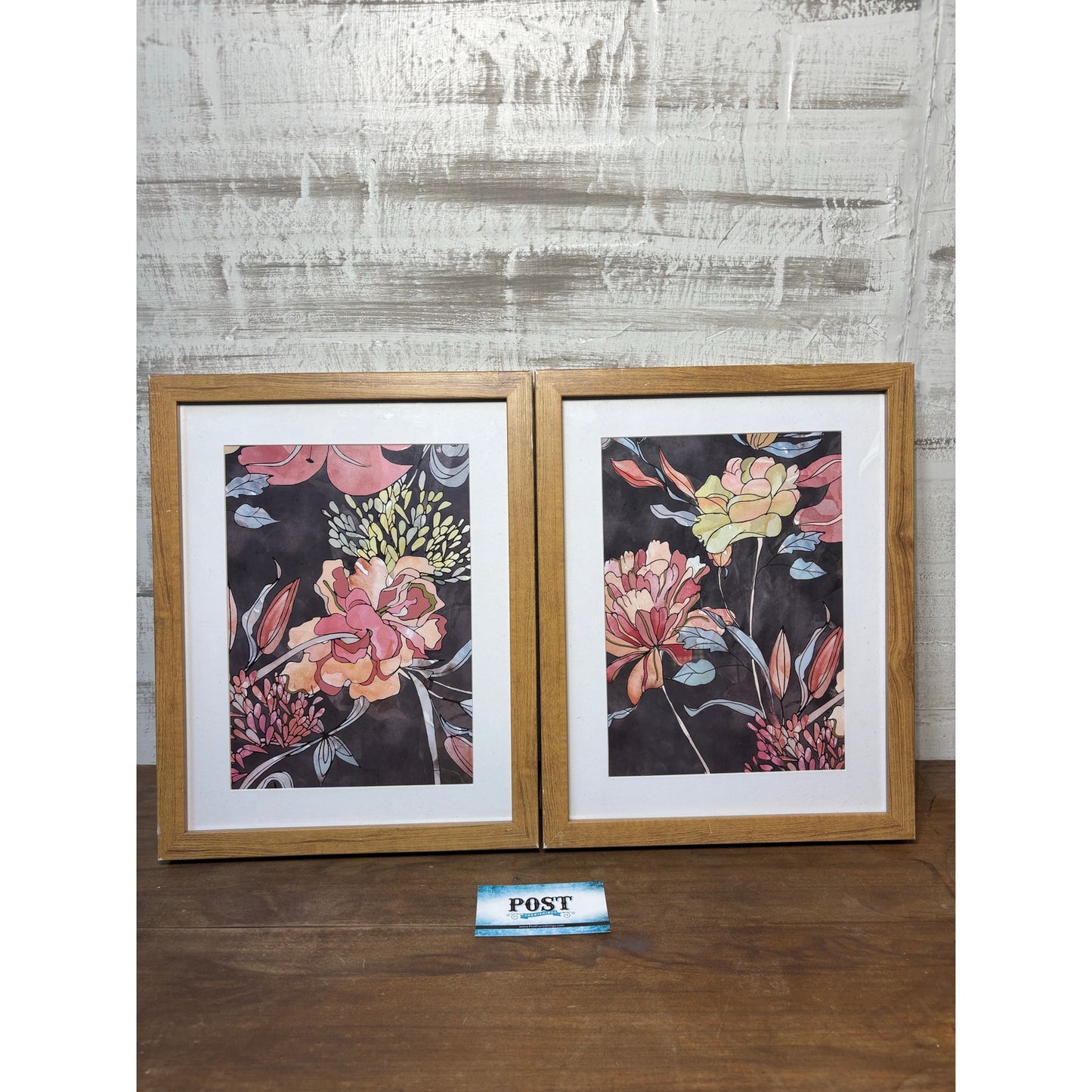 Vibrant Floral Wall Art Set