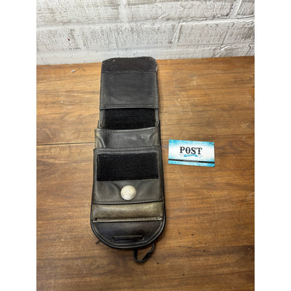 Motorcycle Fender Bib Handmade Leather w/ Eagle