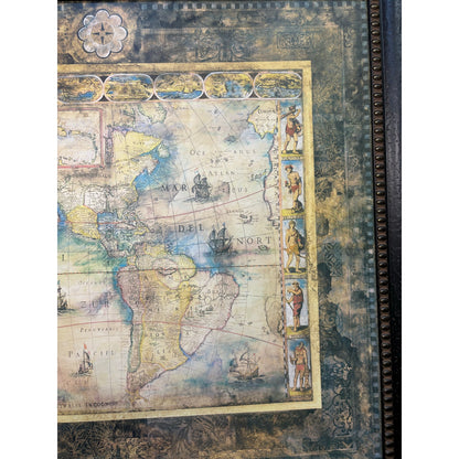 Old World Map Art Print