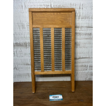 Antique Wooden Washboard