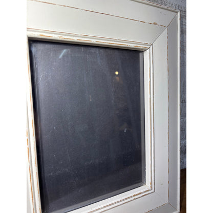 White Distressed Picture Frame