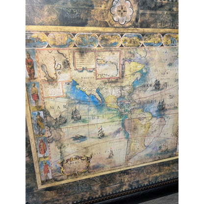 Old World Map Art Print