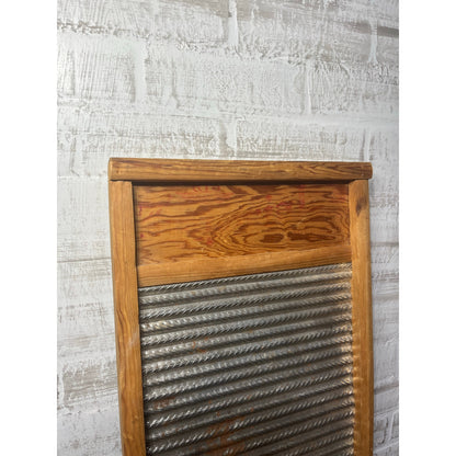 Antique Wooden Washboard