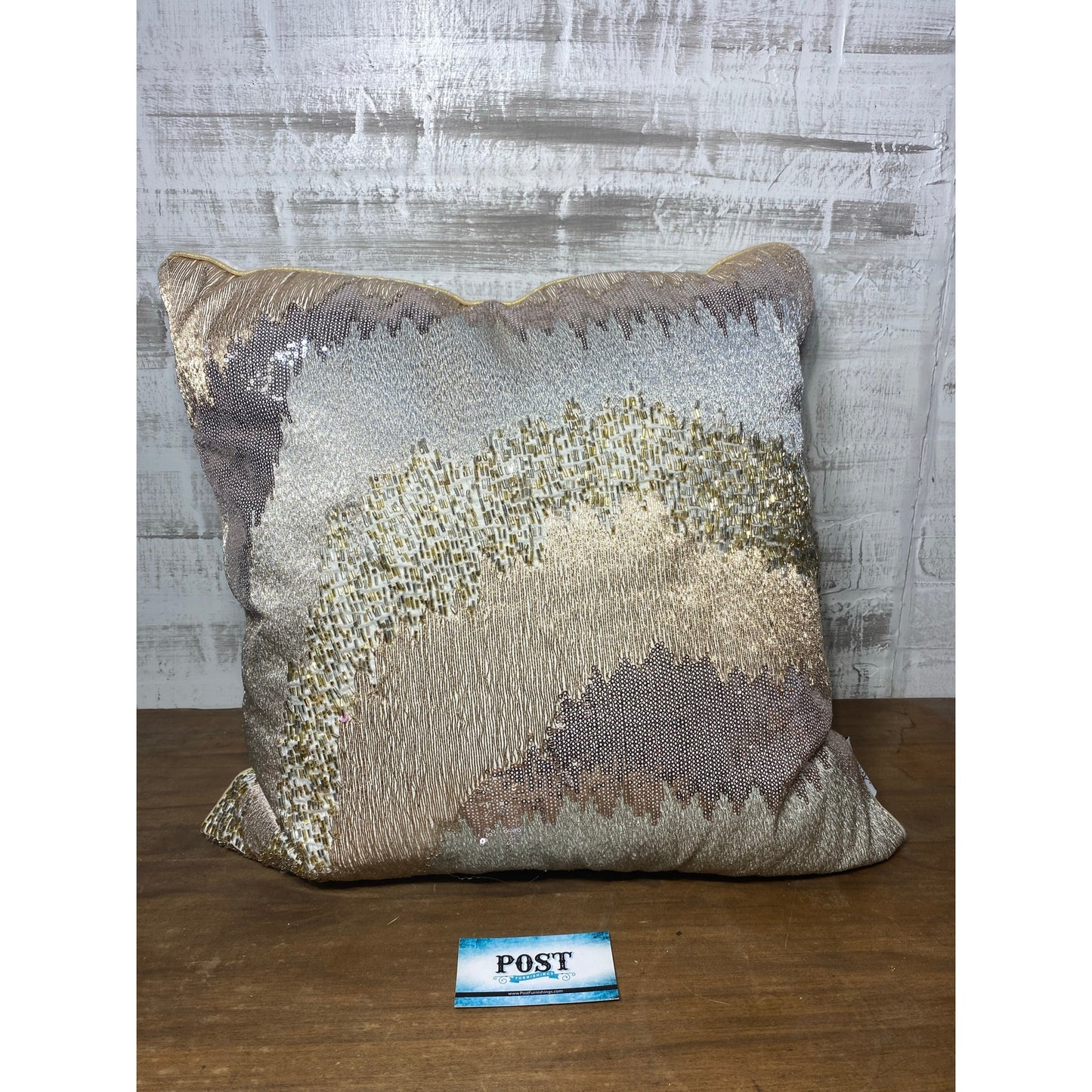 Decorative Sequined Pillow