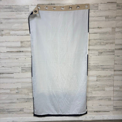 Pottery Barn Rugby Stripe Navy & White Curtain Set Of 4