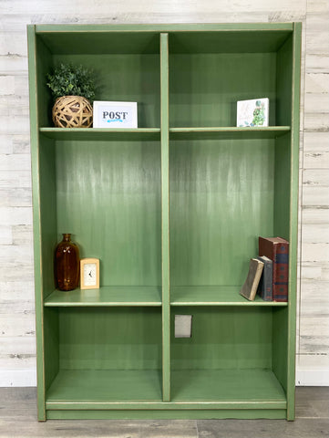Large Green Bookshelf