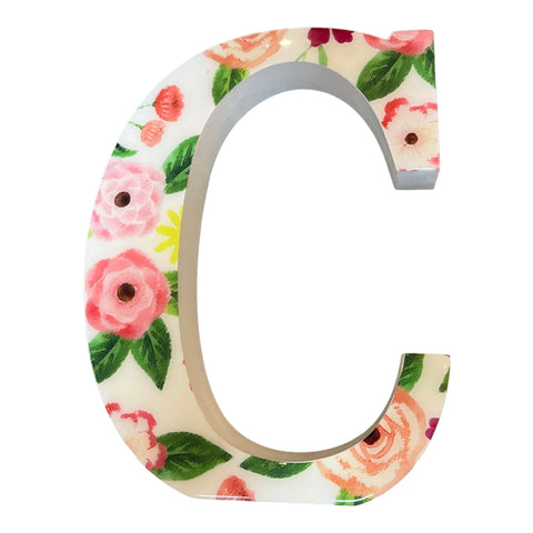 Floral Letter “C”