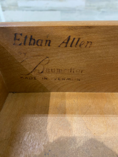 Ethan Allen Light Gray Cabinet