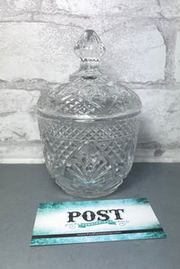 Vintage Glass Sugar Bowl