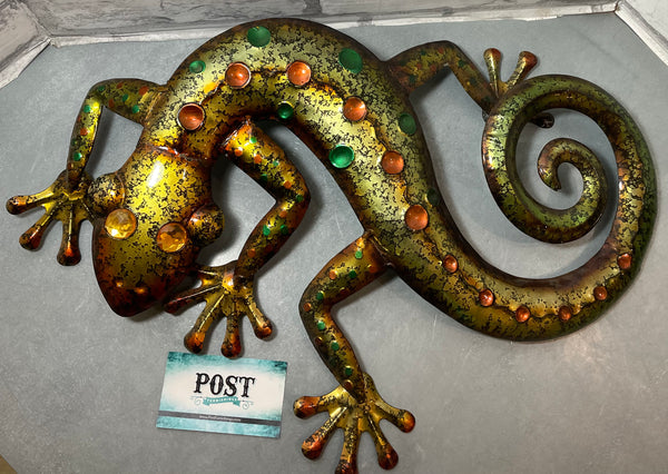 Decorative Metal Lizard