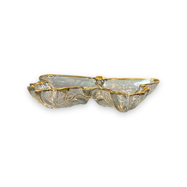 Butterfly Glass Candy Dish