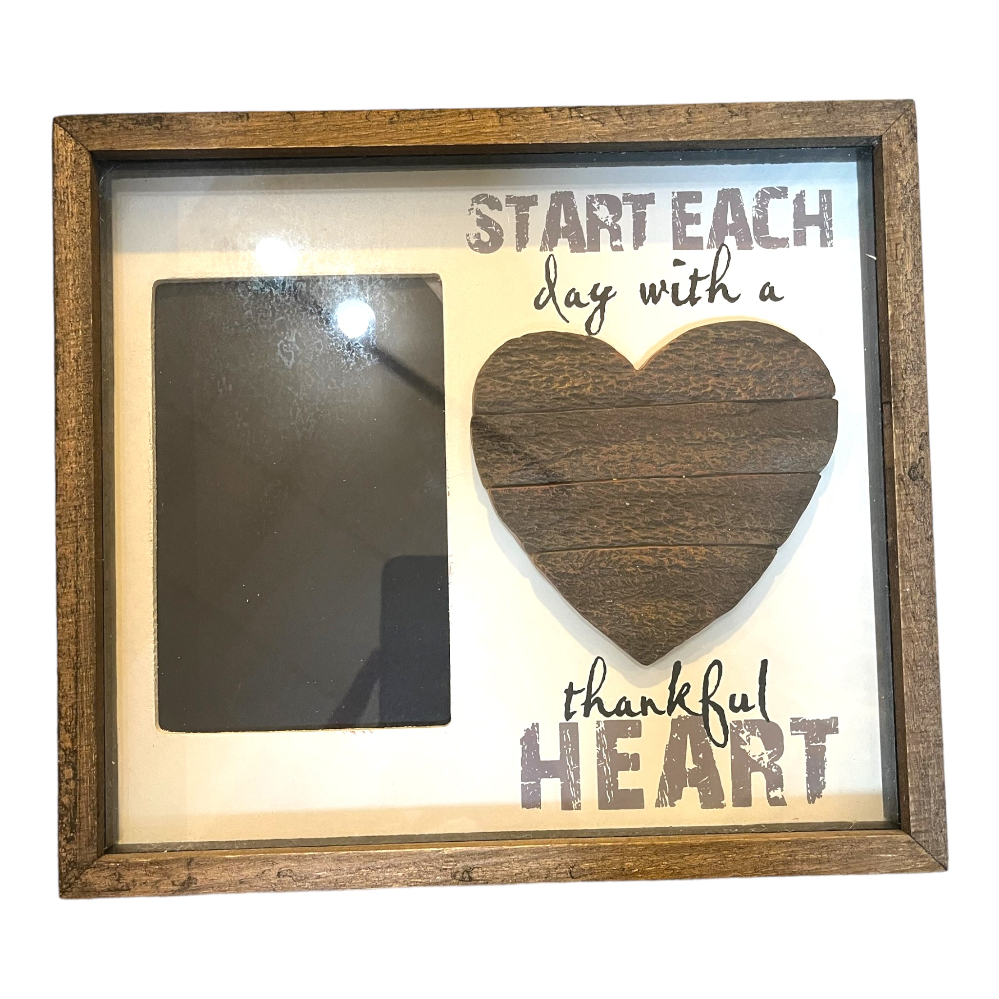 “Thankful Heart” Picture Frame