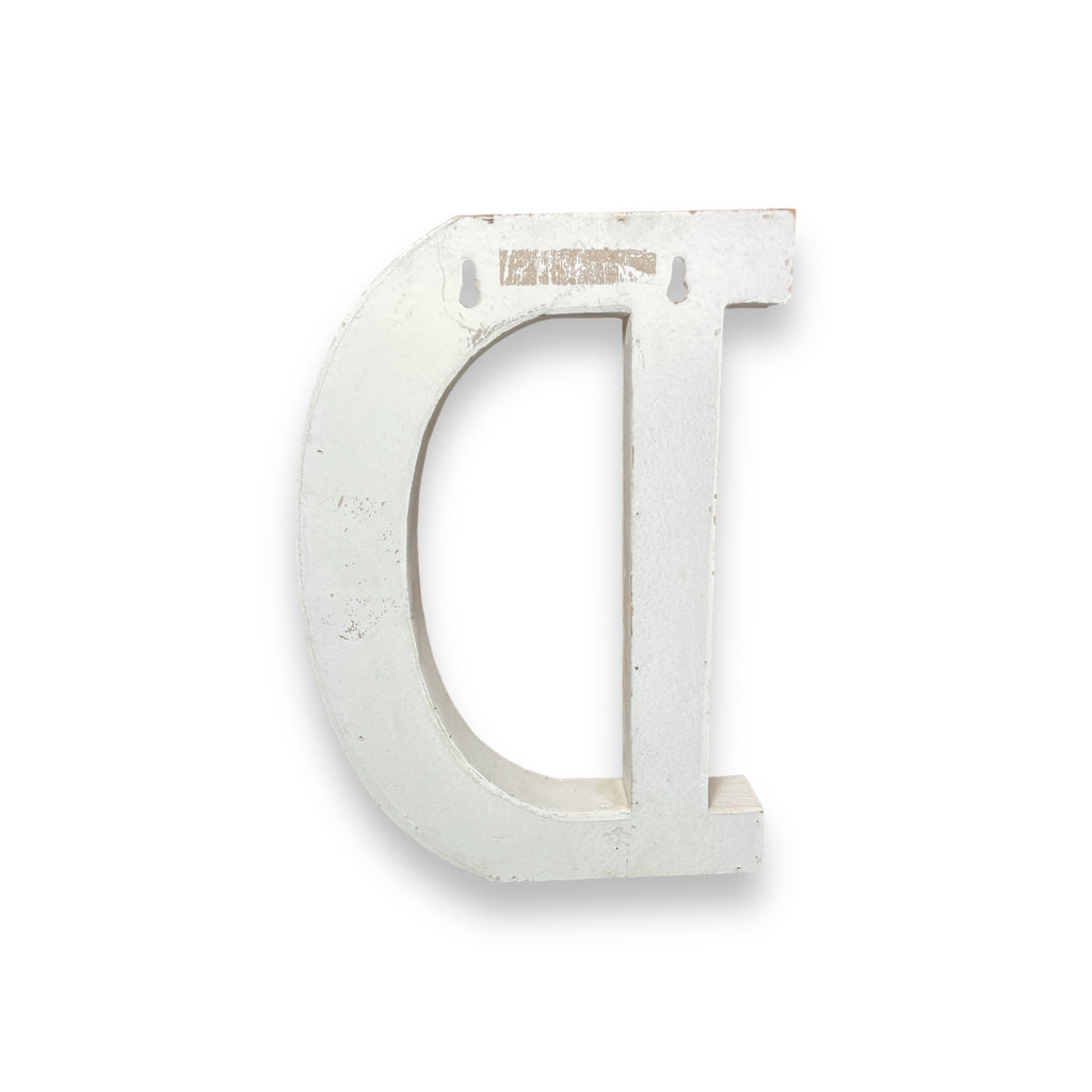 Rustic Letter “D” – Post Furnishings