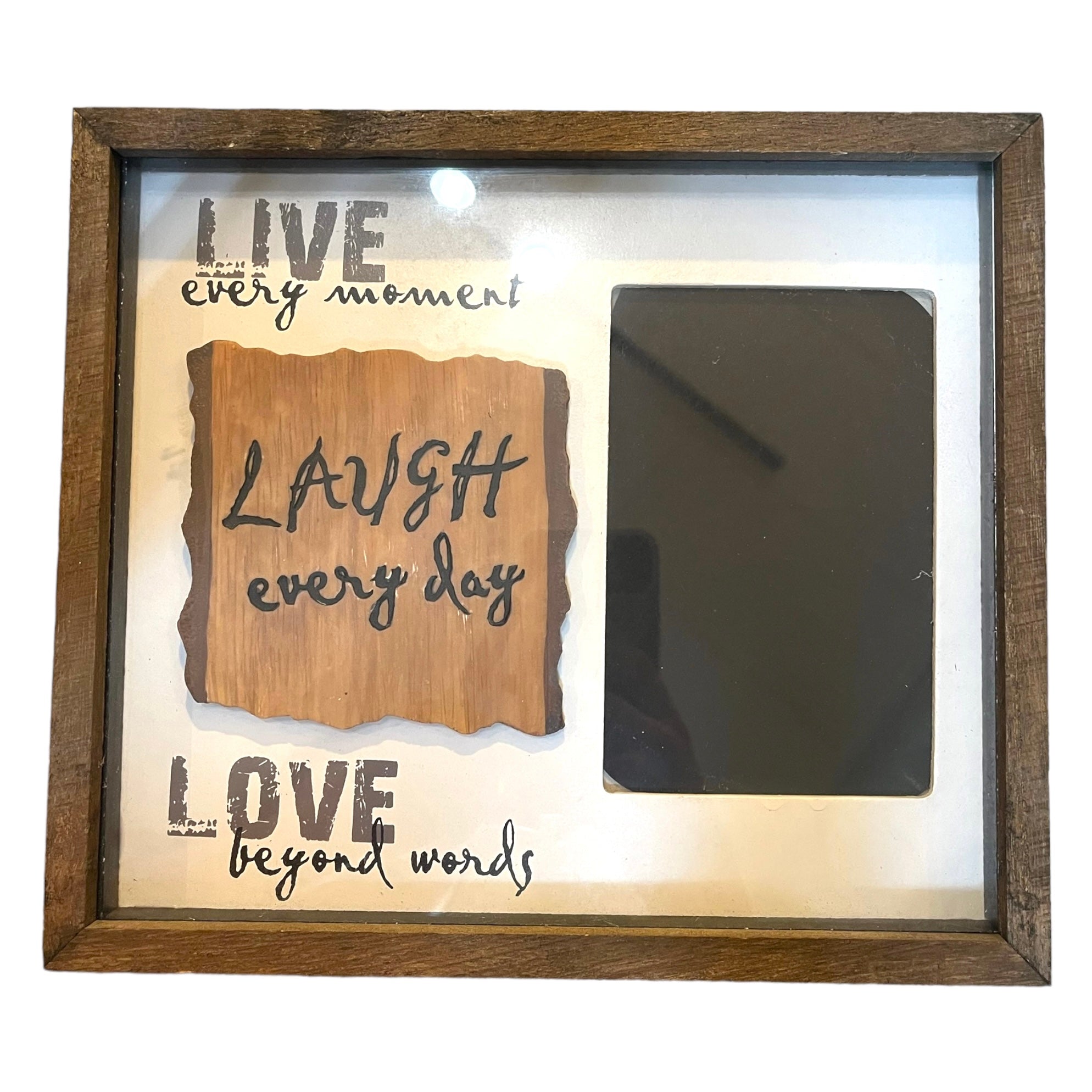 “Live Laugh Love” Picture Frame