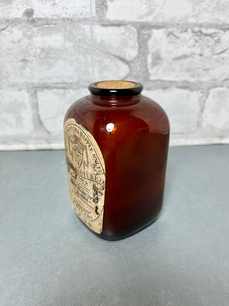Vintage Tobacco Scotch & Rappee Snuff Bottle