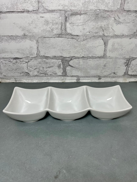 3 Section Serving Dish