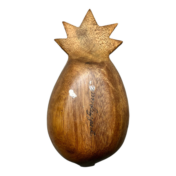 Wooden Pineapple Dish