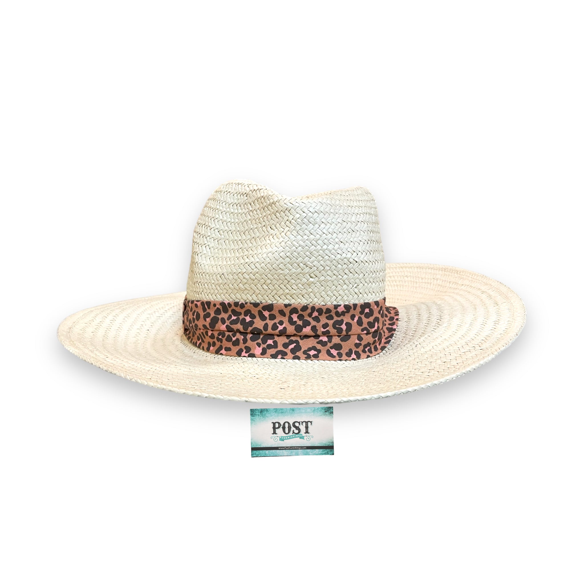 Cheetah Print Sun Hat
