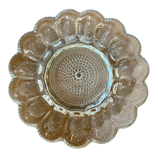 Glass Deviled Egg Tray