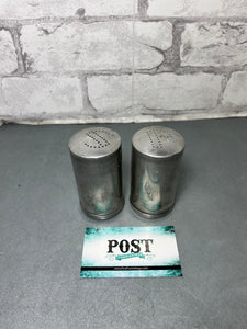 Vintage Aluminum Salt & Pepper Shakers