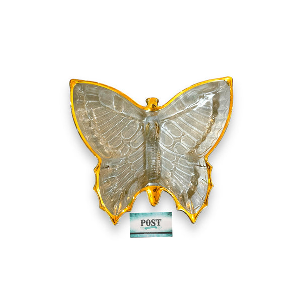 Butterfly Glass Candy Dish