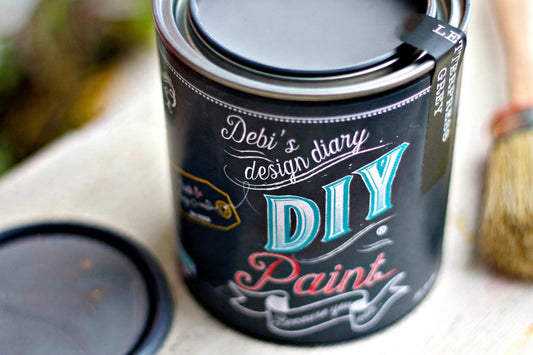 Letterpress Grey DIY Paint