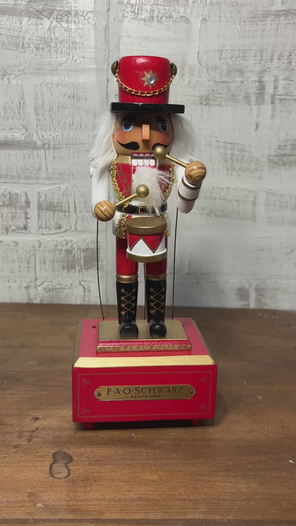 FOA Schwarz 12 Inch Wooden Musical Prince Nutcracker