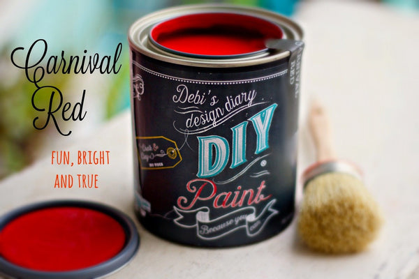 Carnival Red DIY Paint