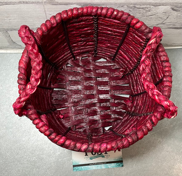 Rustic Red Basket