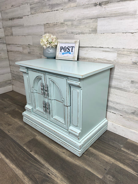 Light Blue Nightstand