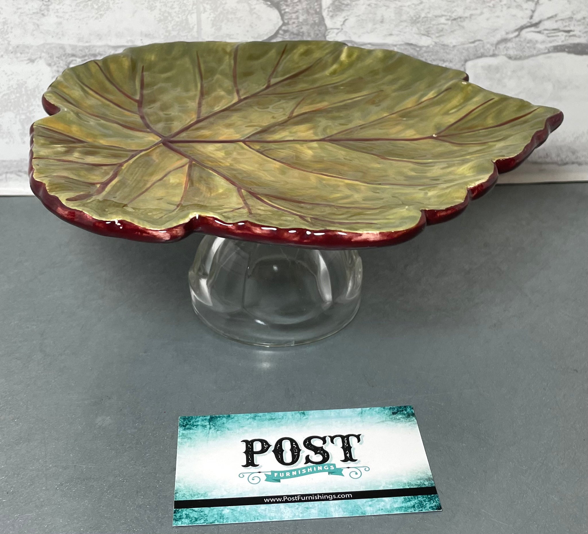 Leaf Cake Platter