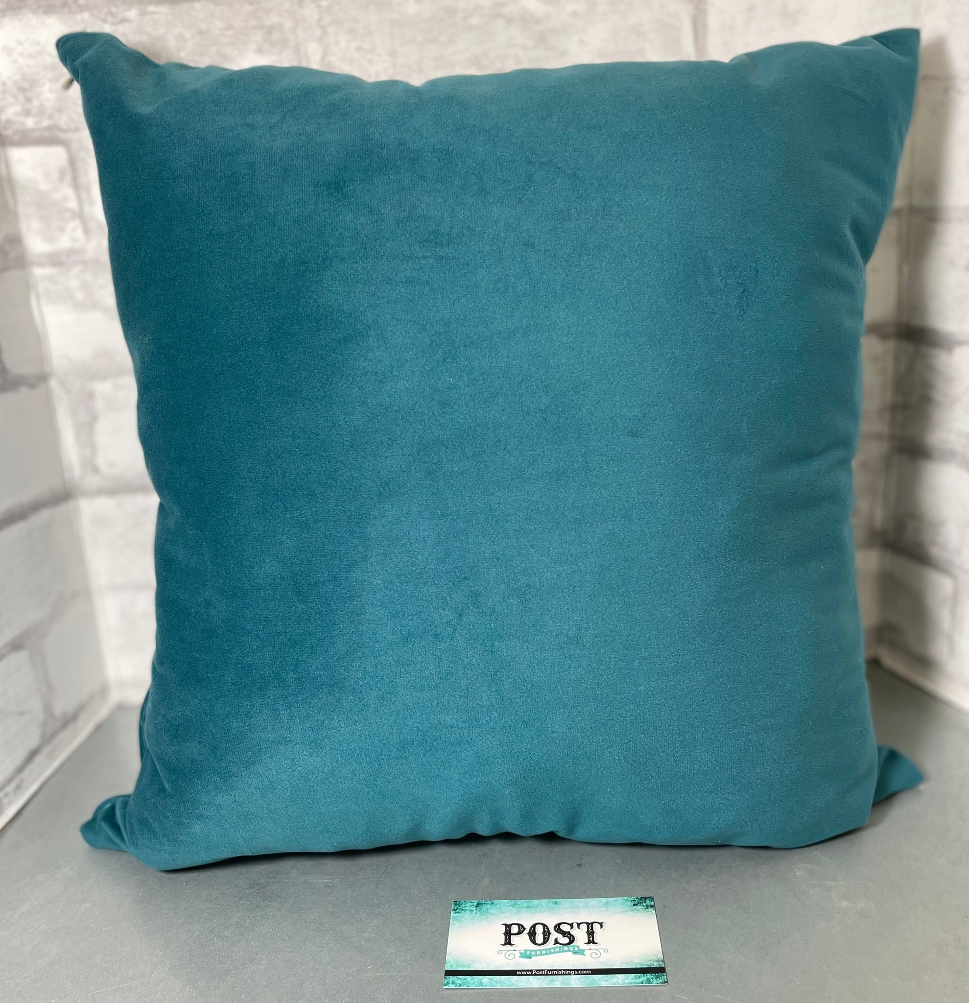 Blue Velvet Pillow