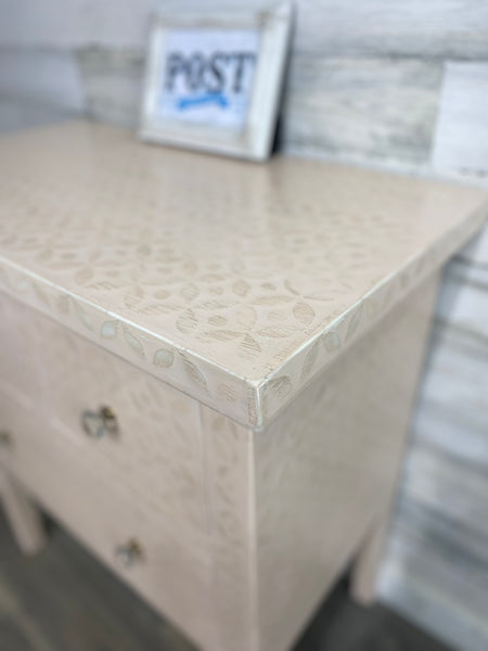 Pink Entryway Accent Table