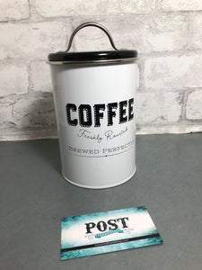 Metal Coffee Can