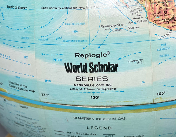 Replogle World Scholar Globe