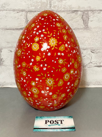 Large Ceramic Decorative Egg