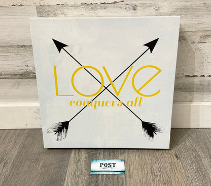 “Love” Canvas Wall Decor