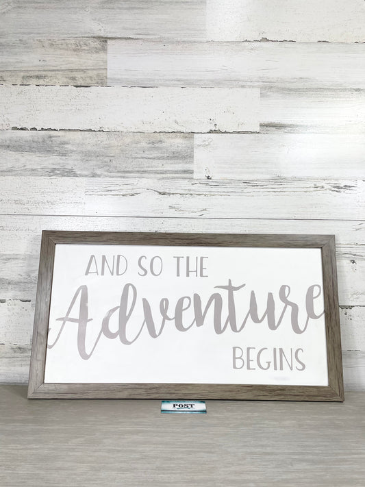 “Adventure” Wall Decor