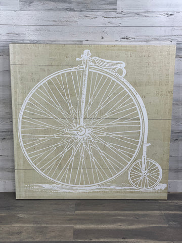 Large Tricycle Canvas