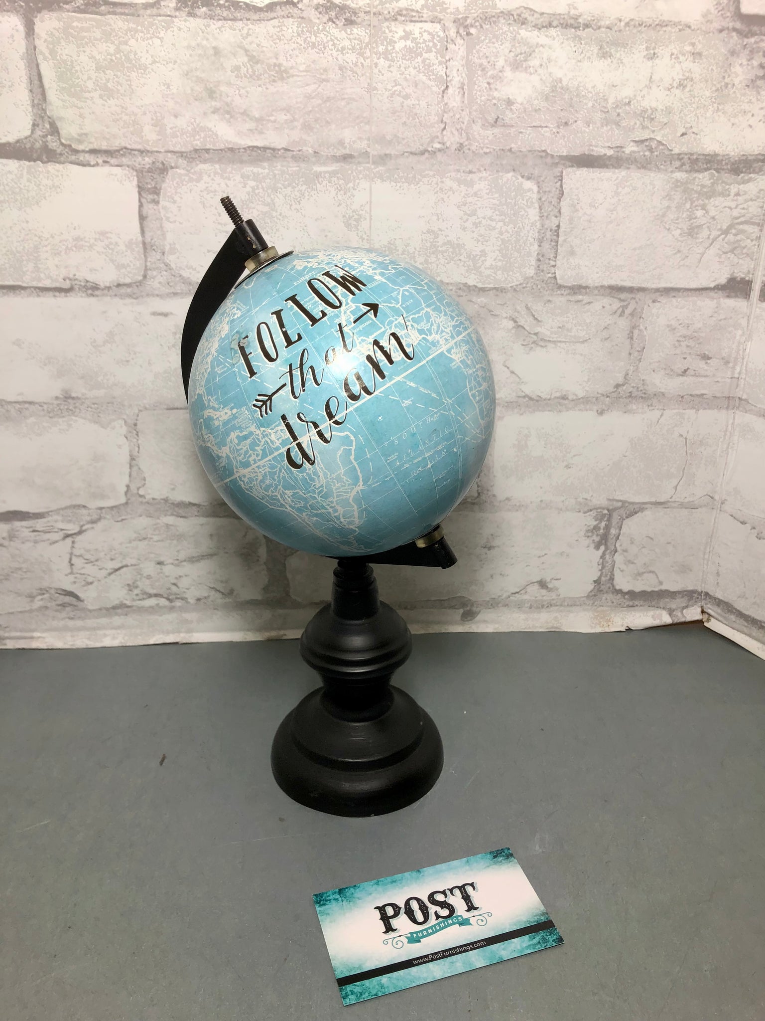 “Follow That Dream” World Globe
