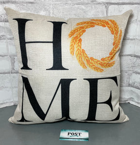 “Home” Fall Themed Pillow