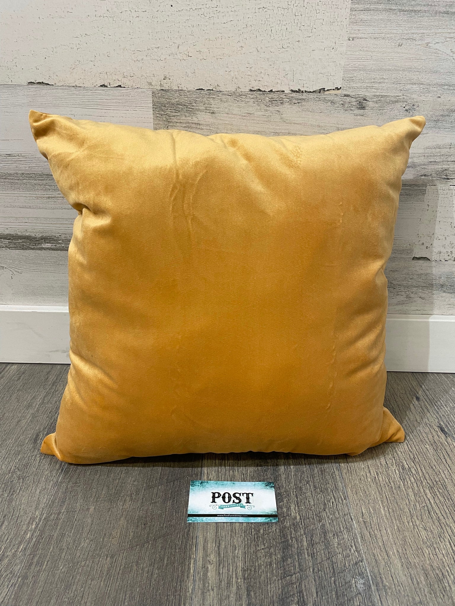 Gold Velvet Pillow